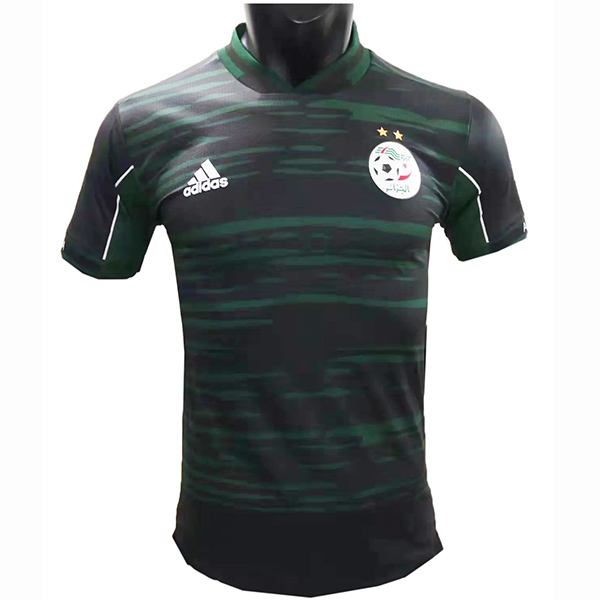 Algeria soccer jersey soccer match men's sportswear football tops sport black shirt 2022